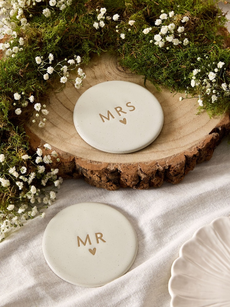 Natural Country Wedding Coaster MR - Image 2 of 3 Natural Country Wedding Coaster MR - Image 2 of 3