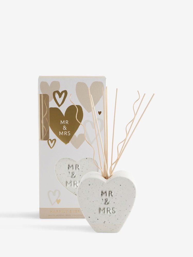 Mr and Mrs Country Wedding Jasmine Diffuser - Image 3 of 3