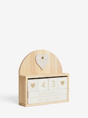 Cream Country Wedding Countdown Calendar - Image 5 of 6