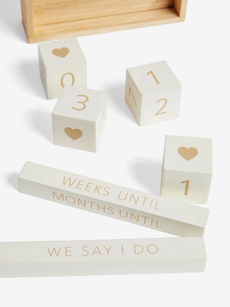 Cream Country Wedding Countdown Calendar - Image 6 of 6