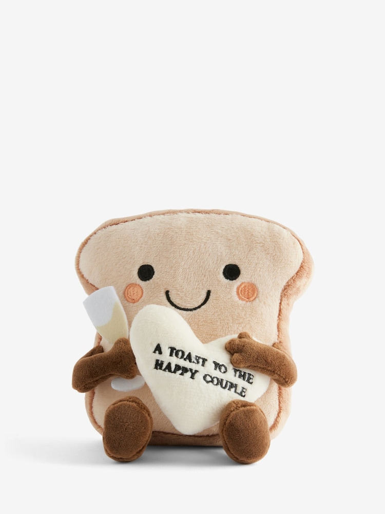 Jouet en peluche à slogan mariage toast - Image 3 of 4