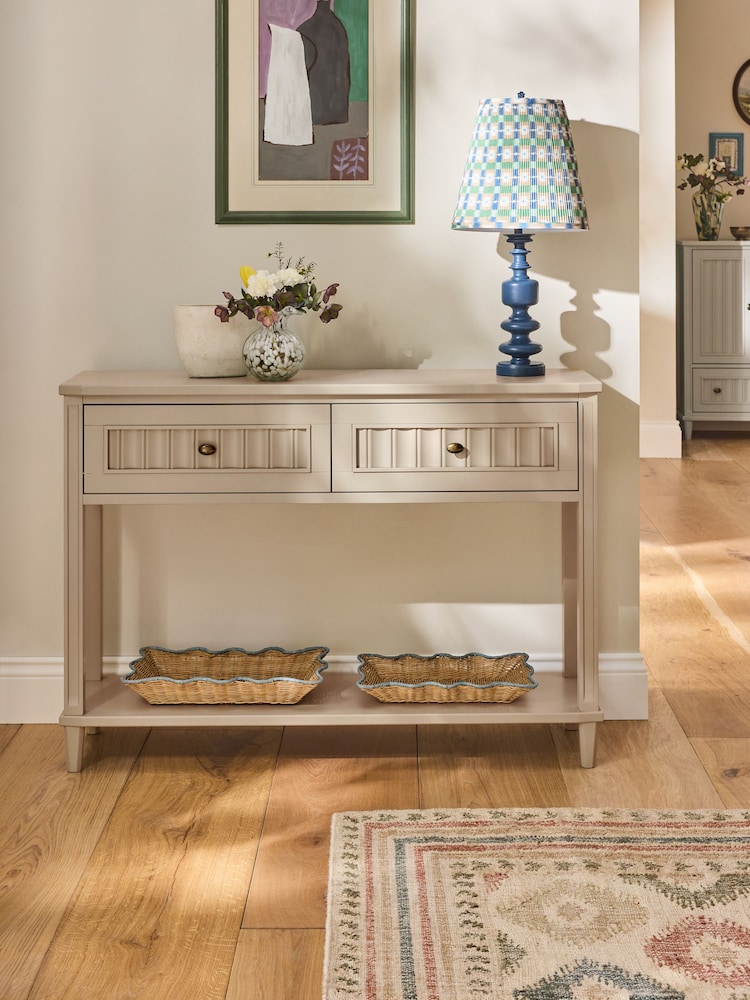 Nina Campbell Putty Willis Console Table - Image 1 of 4