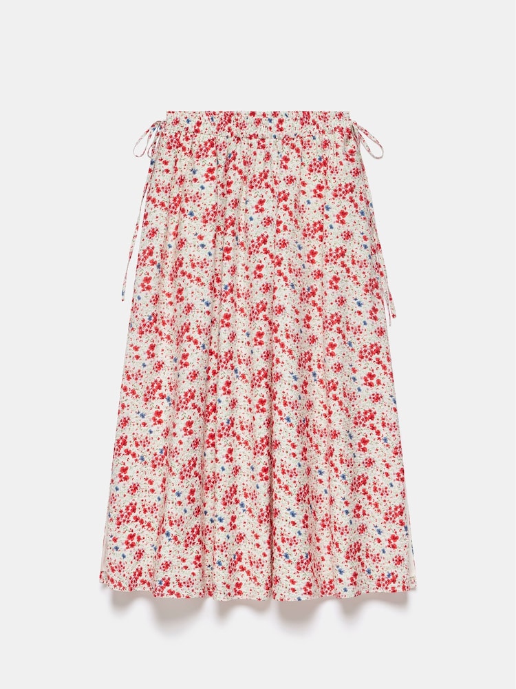 Buy Mint Velvet Red Floral Print Maxi Skirt from the Next UK - Main Image
