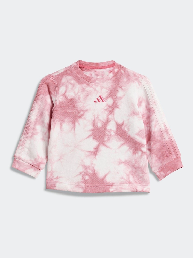 adidas Pink All SZN Wash Tracksuit - Image 2 of 7