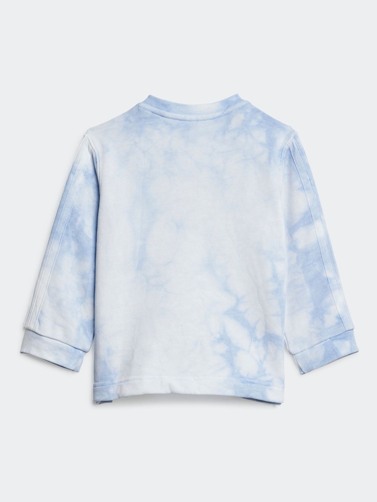 adidas Blue All SZN Wash Tracksuit - Image 3 of 7