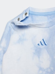 adidas Blue All SZN Wash Tracksuit - Image 6 of 7