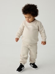 لون طبيعي - بدلة رياضية من Adidas Essentials - صورة 1 من 10