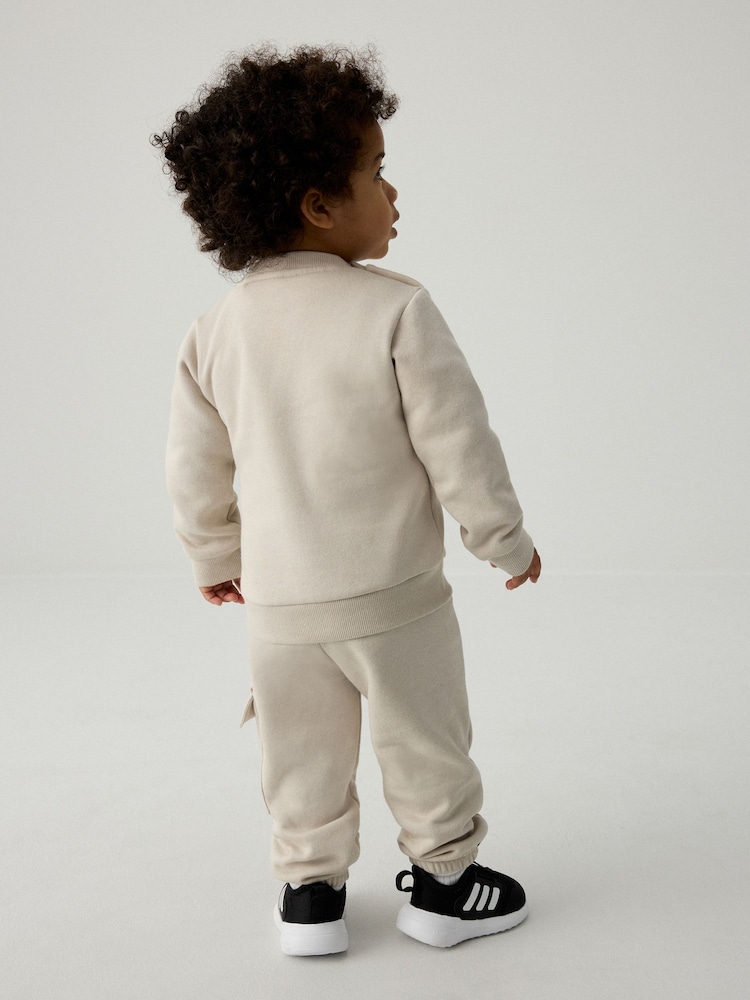 adidas Natural Essentials Tracksuit - Image 3 of 10