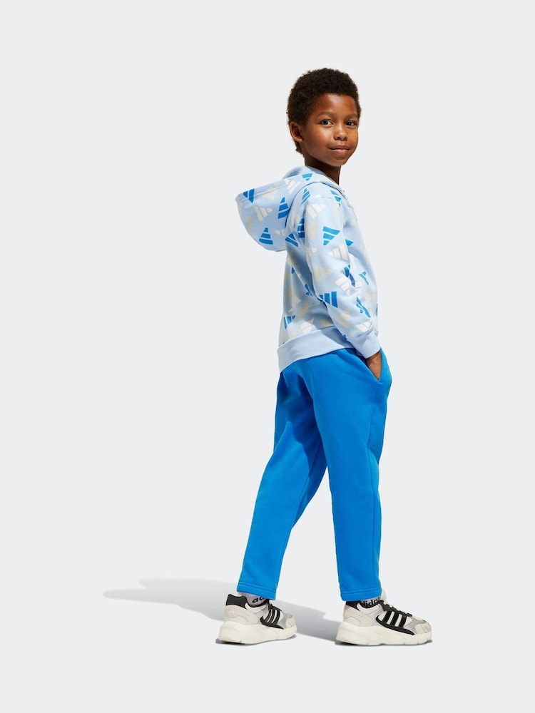 adidas Blue Tracksuit - Image 2 of 8