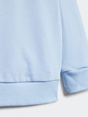 adidas Blue Infant Essentials Sweatshirt and Joggers Set - Image 11 of 12