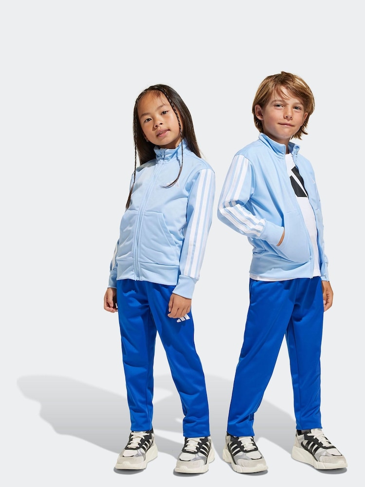adidas Blue Essentials Climacool Little Kids Tracksuit - Image 1 of 9 adidas Blue Essentials Climacool Little Kids Tracksuit - Image 1 of 9