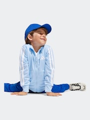 أزرق - بدلة رياضية بتقنية قابلة للتهوية للأطفال تشكيلة Essentials من adidas - صورة 5 من 9