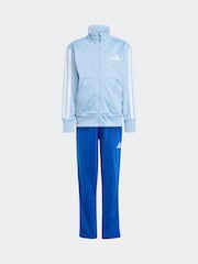 أزرق - بدلة رياضية بتقنية قابلة للتهوية للأطفال تشكيلة Essentials من adidas - صورة 7 من 9