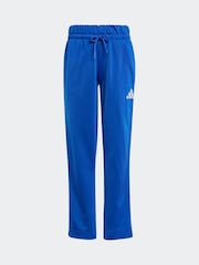 أزرق - بدلة رياضية بتقنية قابلة للتهوية للأطفال تشكيلة Essentials من adidas - صورة 9 من 9