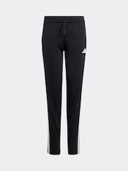 adidas Black Seasonal Essentials Tiberio 3-Stripes Tricot Kids Tracksuit - Image 9 of 9