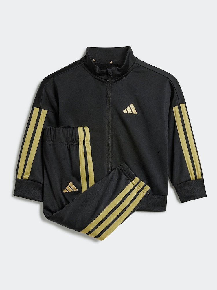 adidas Black Essentials Climacool Infant Tracksuit - Image 1 of 7