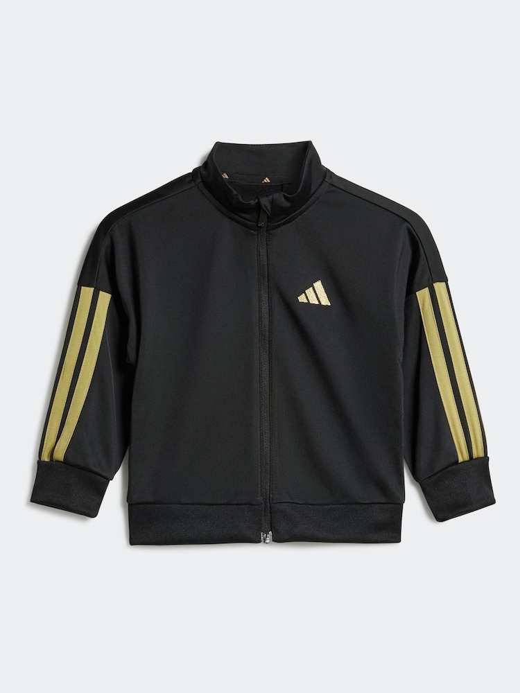 adidas Black Essentials Climacool Infant Tracksuit - Image 2 of 7