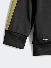 adidas Black Essentials Climacool Infant Tracksuit - Image 6 of 7