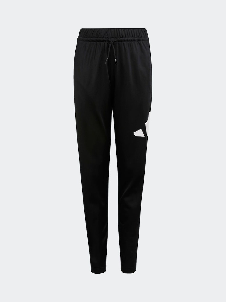 أسود - بدلة رياضية مزيَّنة بشعار كبير من adidas - صورة 9 من 9