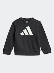Negro - adidas chándal infantil Essentials - Imagen 2 de 7