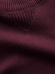 Burgundy - Gap Relaxed Jumper (4-13år) - Bild 5 av 5