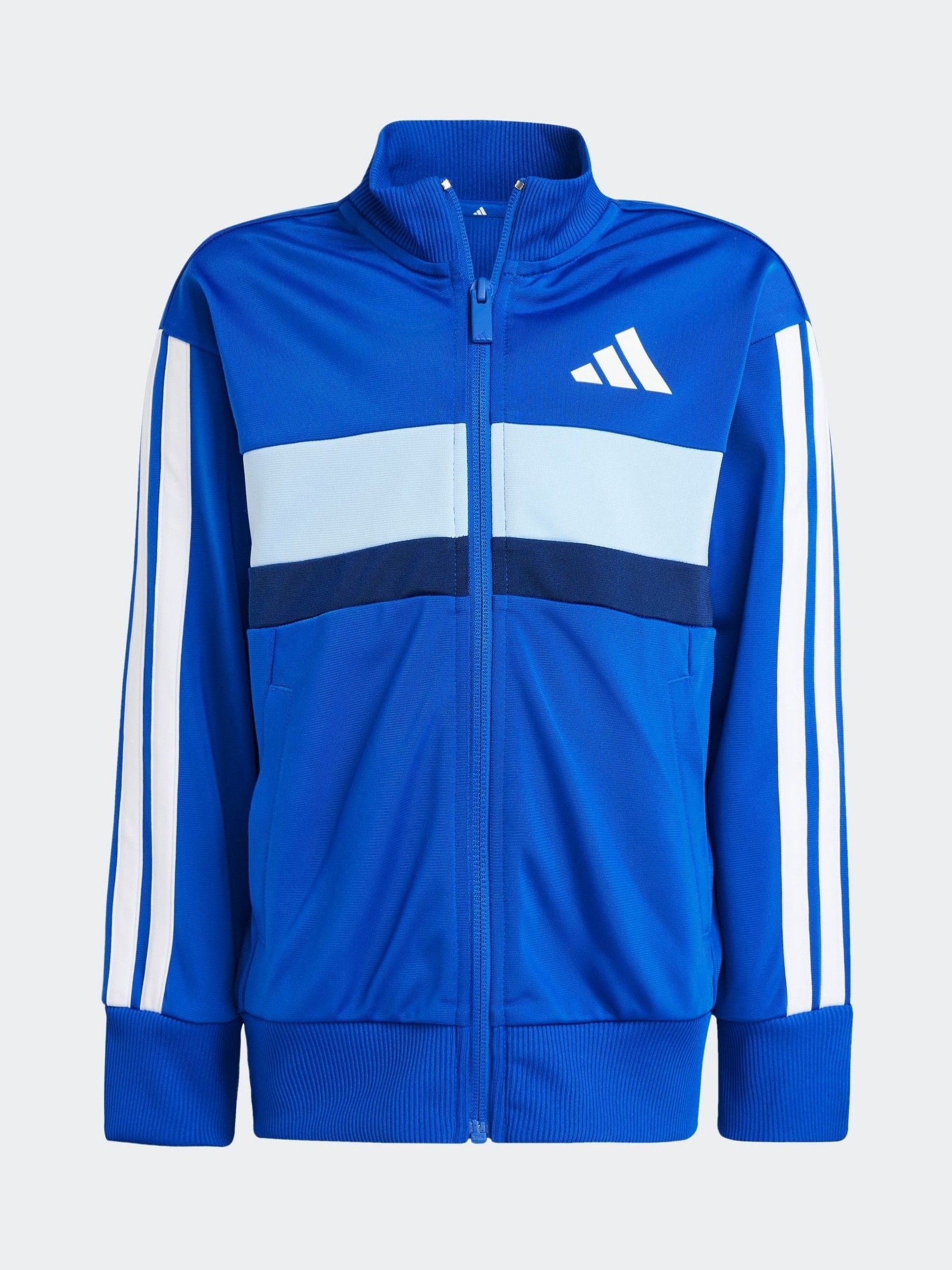 Buy adidas Blue Essentials Tiberio 3-Stripes Kids Tracksuit