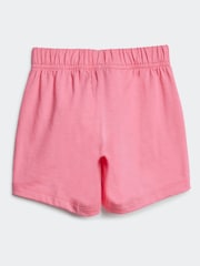 adidas Pink Essentials 100% Cotton Shorts and T-Shirt Set - Image 4 of 7