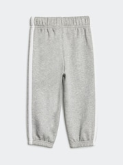 adidas Pink Infant Essentials 3 Stripes Tracksuit - Image 4 of 7