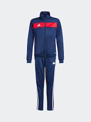 adidas Blue Tiro Essentials Tracksuit - Image 1 of 6