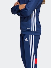 adidas Blue Tiro Essentials Tracksuit - Image 3 of 6