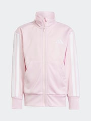adidas Pink Essentials Climacool Kids Tracksuit - Image 9 of 10