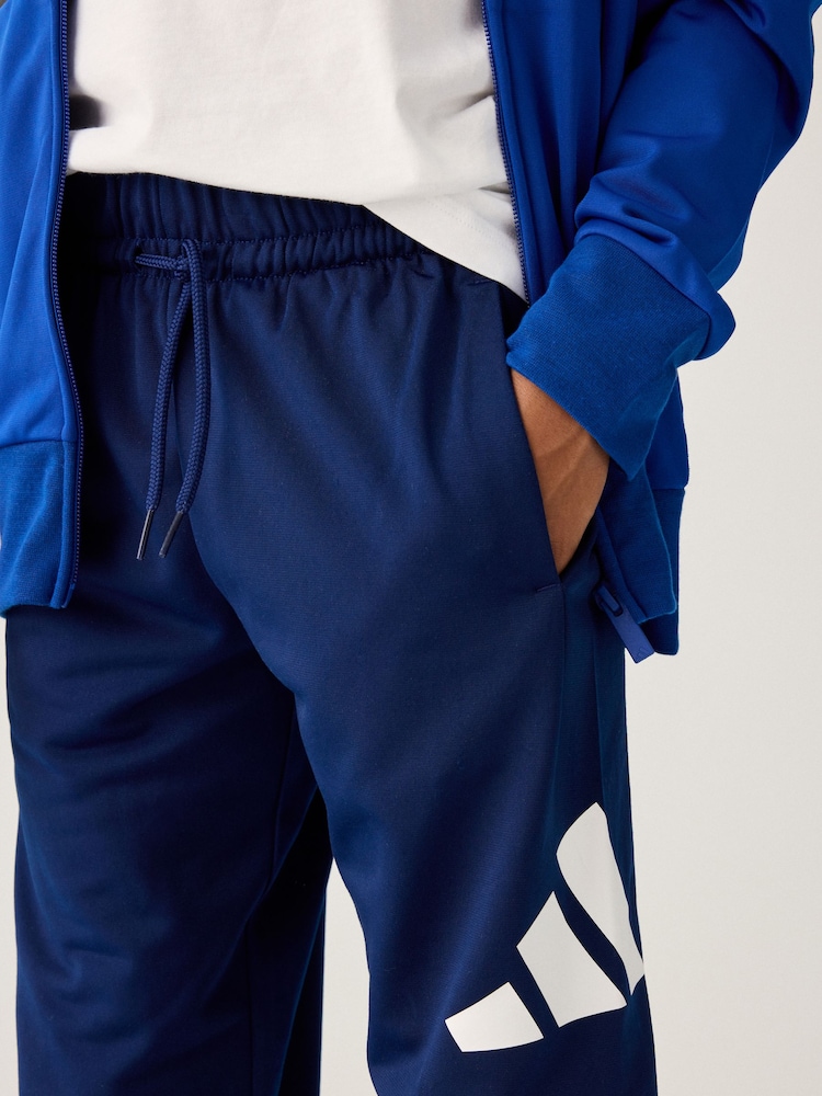 adidas Blue Large Logo Tracksuit - Image 10 of 13