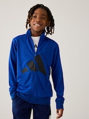 أزرق - بدلة رياضية مزيَّنة بشعار كبير من adidas - صورة 2 من 13