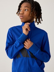 أزرق - بدلة رياضية مزيَّنة بشعار كبير من adidas - صورة 5 من 13