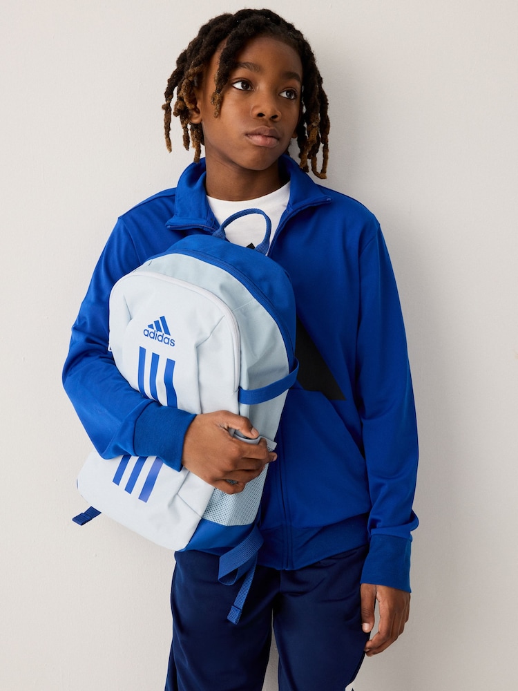 adidas Blue Large Logo Tracksuit - Image 6 of 13