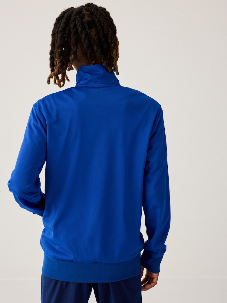 adidas Blue Large Logo Tracksuit - Image 8 of 13