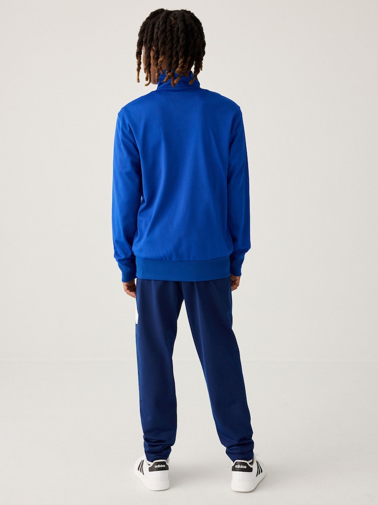 adidas Blue Large Logo Tracksuit - Image 9 of 13