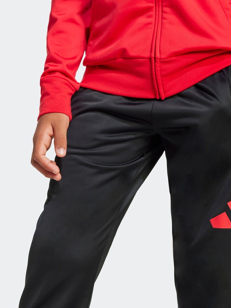 adidas Red Large Logo Tracksuit - Image 5 of 8