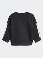 adidas Black Essentials Infant Sweatshirt and Joggers Set - Image 10 of 14