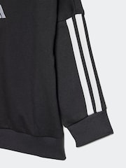 adidas Black Essentials Infant Sweatshirt and Joggers Set - Image 13 of 14