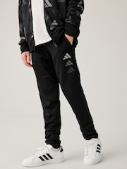 adidas Black All Over Print Tracksuit - Image 6 of 6