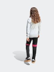 adidas Grey Chrome Tiro Essentials Tracksuit - Image 5 of 7