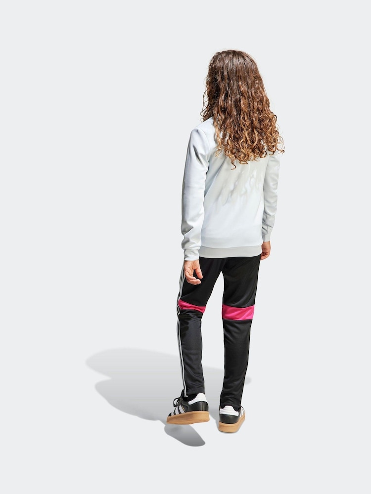 adidas Grey Chrome Tiro Essentials Tracksuit - Image 5 of 7