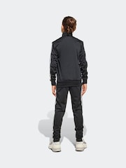 adidas Black 3 Stripe Tracksuit - Image 2 of 7