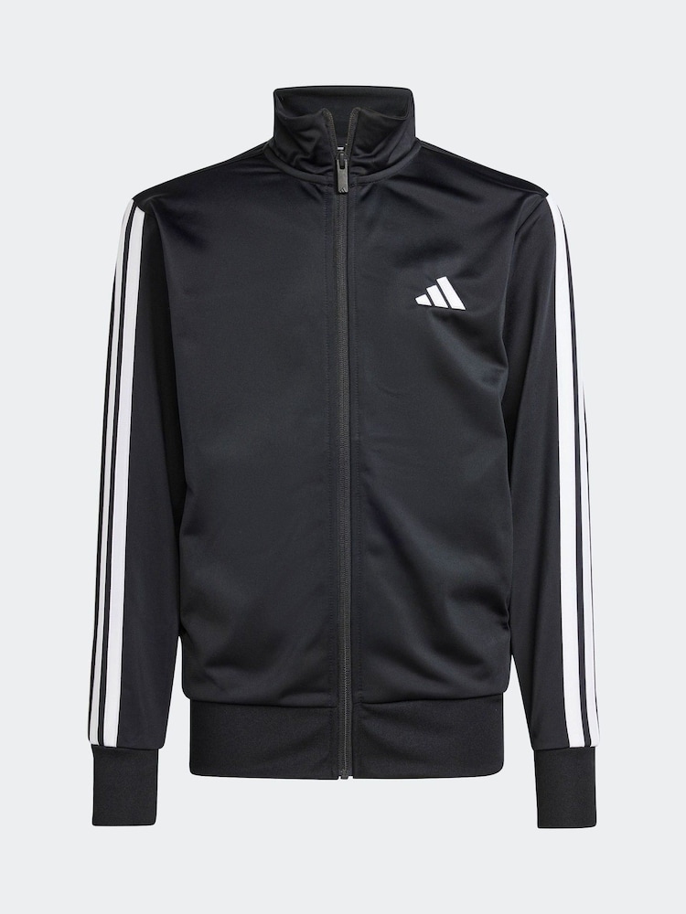 Czarny - Dres adidas 3 Stripe - Image 6 of 7