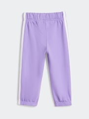 adidas Pink Essentials Infant 3 Stripe Tracksuit - Image 4 of 7
