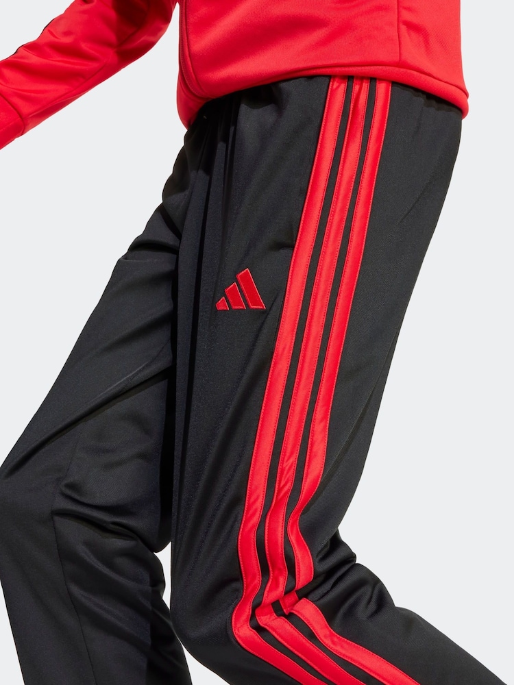 Czerwony - Dres adidas 3 Stripe - Image 5 of 8