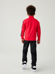 adidas Red Essentials Climacool Kids Tracksuit - Image 2 of 10