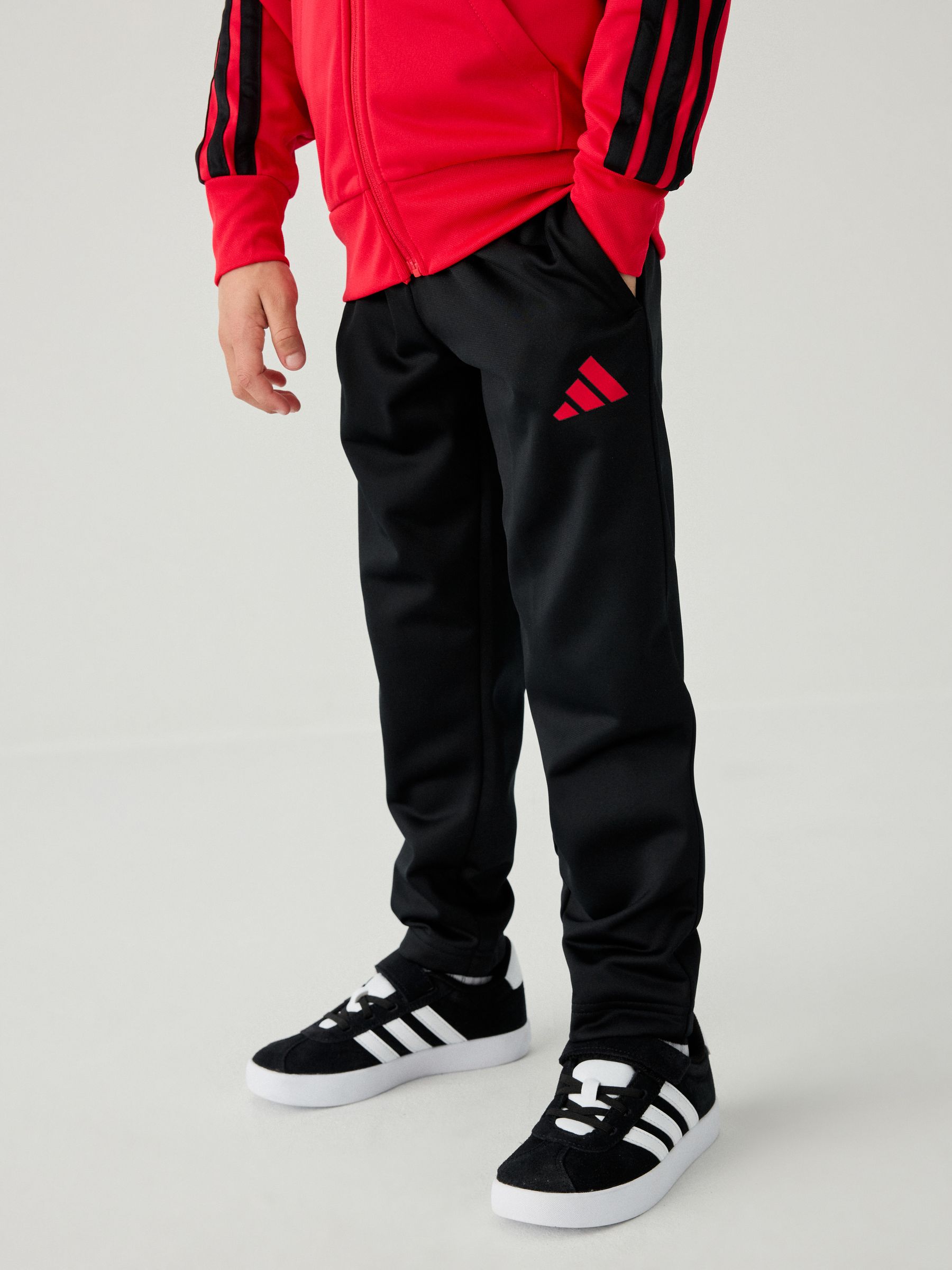 Buy adidas Red Essentials Climacool Little Kids Tracksuit from