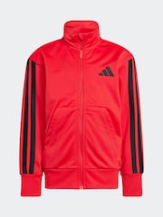 adidas Red Essentials Climacool Kids Tracksuit - Image 9 of 10